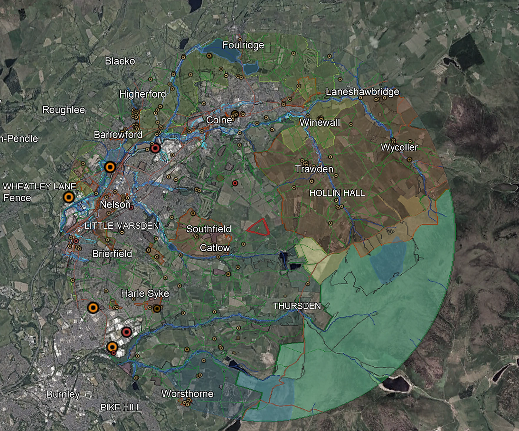 Interactive Site Map example